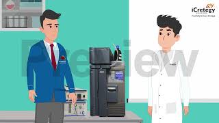 HPLC Machine Demo Presentation  2D Animation Animated Video  Created By Siyatec [upl. by Addiel]