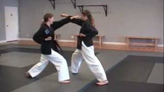 Tae Kwon Do OneStep Self Defense Tutorial [upl. by Dleifxam]