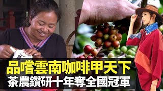 無窮之路｜陳貝兒品嚐雲南普洱咖啡甲天下 茶農葉萍鑽研十年奪全國冠軍｜芒冒村佤族女性封建禁出門 不理白眼帶頭村落脫貧 ｜充分利用黃金咖啡種植帶優勢 獲國際認證出口往日本、美國 [upl. by Deehsar]