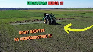 Nowy nabytek na gospodarstwie ⭐Jesienne odchwaszczanie ozimin ⭐John Deere 6330 ⭐ Krukowiak Heros⭐ [upl. by Cash324]