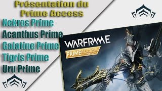 Warframe  Présentation du Prime Access  Nekros Prime [upl. by Artemed]