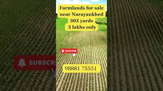 Low Budget Farmlands for sale in Narayankhed  realestate farmlands [upl. by Buddy]