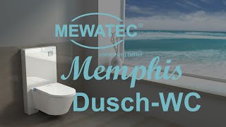 Das neue DuschWC MEWATEC Memphis Premium M1000 [upl. by Annovaj715]