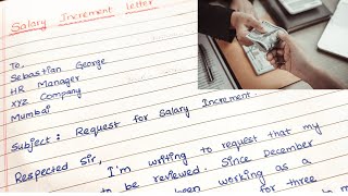 How to Write a Salary Increment Letter in 2023  Easy Learning With Mee [upl. by Campagna]