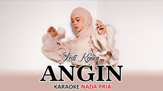 Lesti  Angin  Karaoke Nada Pria [upl. by Georgi]