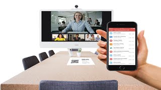 Pexip  MeetingConnect Scan to join technology for video meetings  DEKOM [upl. by Ollehcram]