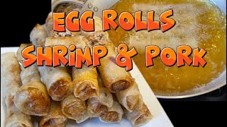 Crispy Vietnamese Egg Rolls Chả giò dể làm không bị bể bụng [upl. by Saibot]