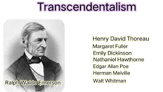 Transcendentalism American Literary Movement analysis in Telugu [upl. by Nymzaj]