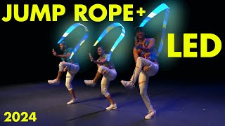 LED JUMP ROPE 2024  HIGH ENERGY 3 PERSON ACT [upl. by Alyt]