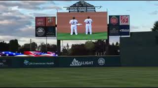 National Anthem Tacoma Rainiers [upl. by Imis]