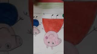 Stefanik  peppa pig Drawing  coimbatore [upl. by Jake]