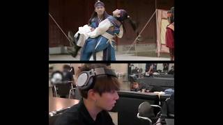 bts🔥🔥🔥dont be cute with others baby jungkook reaction to hwarang BFF jelous vkook viralvideo [upl. by Nywrad555]