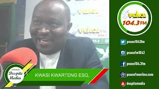 Consider It As A Sacrifice To The State  Kwasi Kwarteng Tells Roman Fada After Disqualification [upl. by Neelcaj]