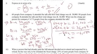 KCSE PAPER 2 PREDICTION 2024 VARIATION JOINT AND PARTIAL VARIATION 10 MARKS [upl. by Egdirdle831]