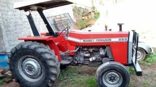 Trator Massey Ferguson 265 parte elétrica básica [upl. by Aiykan]