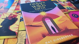 Full Flip Through amp Review Of The Radiant Wilds Tarot 🌞 [upl. by Nitsed]