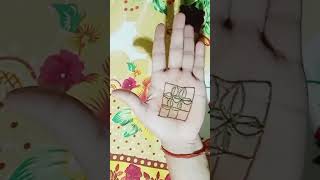 Happy Diwali🙏 mehandi designhennadesignsforbeginnersstepbystep shortsfeed shortsbeta [upl. by Ahsiret]