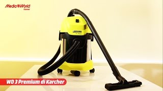 Karcher WD3 Premium laspiratore multifunzione [upl. by Anaid]