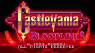 Castlevania Bloodlines 18 Mini Boss Extended [upl. by Novoj19]