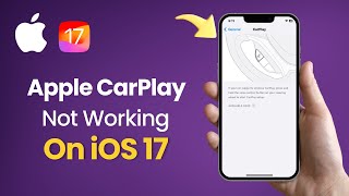 Fix Apple CarPlay Not Working On iPhone iOS 17 [upl. by Ayotak]