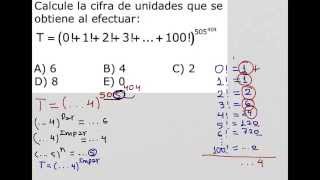 Como calcular la cifra terminal en una suma de factoriales [upl. by Nimajeb]