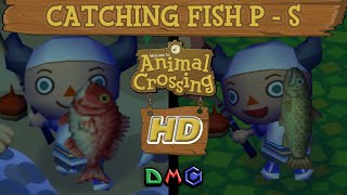 Animal Crossing  Catching Fish P  S  HD Texture Pack  Widescreen GCN 4040 [upl. by Huai]