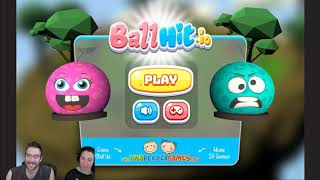 Lets Play BALLHITIO  2 Player FREE game on TWOPLAYERGAMESORG [upl. by Colvert984]