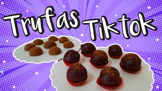 PROBANDO TRUFAS VIRALES DE TIKTOK [upl. by Aihsenek]