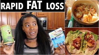 What I Eat in a Day for RAPID FAT LOSS pt 1 [upl. by Odlavu965]