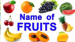 Learn Fruits name in English and Hindi  Phalo ke Naam  Fruits Vocabulary [upl. by Irvin]