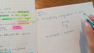 8 Goniometrische formules voorbeeldoefening entiteiten oef7a [upl. by Nette]