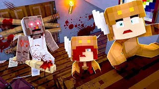 Minecraft HORROR  DO NOT CHOOSE GRANNY’S HOUSE w MooseCraft Minecraft Roleplay [upl. by Lanni967]