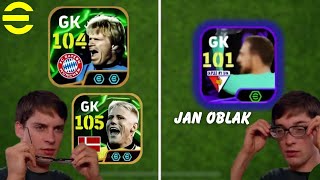 🔵 101 Rated  Jan Oblak Best Potw Boosted Keeper  Efootball 25 [upl. by Marthe702]