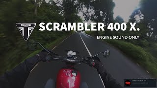 Triumph Scrambler 400x  Exploring Idukki Roads 8  POV Ride 28  insta360 triumph [upl. by Patrizius]