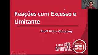 Reagentes em Excesso e Limitantes I  Resolução de Exercícios [upl. by Atikehs]