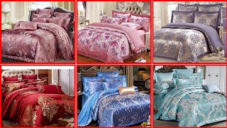 Bed home textile fourpiece bedding double bed single quilt cover 15mStep For Style2024 [upl. by Maroj]