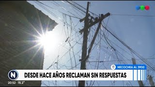 Vecinos de Necochea al 3900 denuncian columnas electrificadas  Telefe Rosario [upl. by Geminian514]