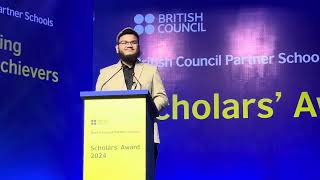 britishcouncil british council speech scholar award [upl. by Inotna]