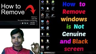 How to fix the problem Windows 7 or 7 Ultimate Is Not Genuine in Hindi [upl. by Markiv315]