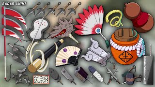 TODAS AS ARMAS NINJA DO UNIVERSO DE NARUTO [upl. by Earased]