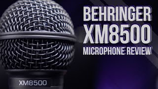 Behringer XM8500 Dynamic Microphone Review  Test 20 Podcast Mic [upl. by Fortin]