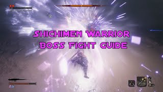 Sekiro How to Beat Shichimen Warrior Easily  Boss Fight Guide  Ceremonial Tanto  Sekiro in 2022 [upl. by Burgess]