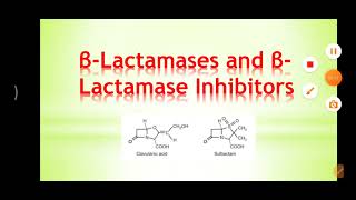 BetaLactamase InhibitorsClavulanic acidShiv Bhadra Singh [upl. by Danae198]