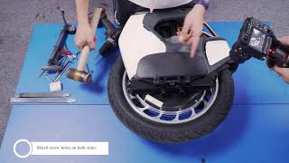 How to Adjust Pedal Height for King Song S18 [upl. by Yeoz]