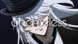 Black Butler  Shameless •AMVEdit• Midnight Tea Party undertaker reveal Episode 910 [upl. by Deerdre]