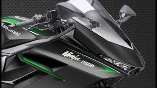 Kawasaki Ninja ZX25R 2018  Kawasaki Ninja 4 Cylinder Engine Revealed [upl. by Ajssatsan]