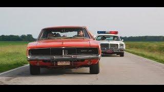 Cruise the Gate 2018 General Lee and Sheriff Rosco Race to the Gate [upl. by Airretnahs455]