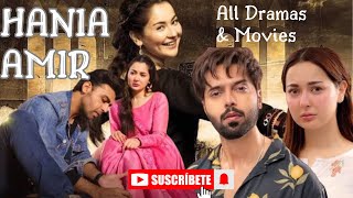 Hania Amir All Dramas And Movies Detail  Hania Amir And Fahad Mustafa New Drama TheTopNotchn7m [upl. by Eniretak]