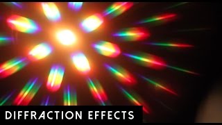 GloFX Diffraction Glasses  Lens Effects [upl. by Irahs56]