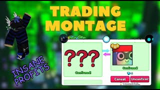 Pet Simulator 99 Trading Montage 🔥 I 500 rbx giveaway 💸 [upl. by Tertias325]